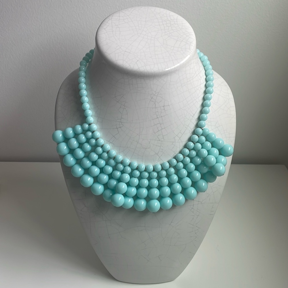 NWOT J.Crew Turquoise Statement Necklace